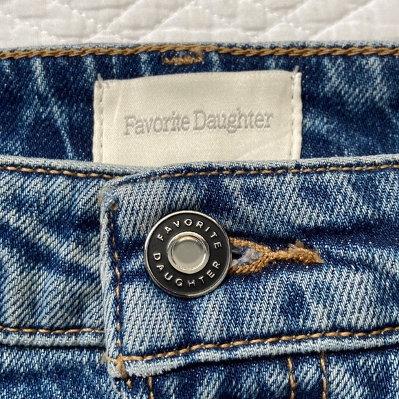 Anthropologie Favorite Daughter The JORDIE Denim Mini Skirt 24 XS NEW With Tag - Picture 5 of 17